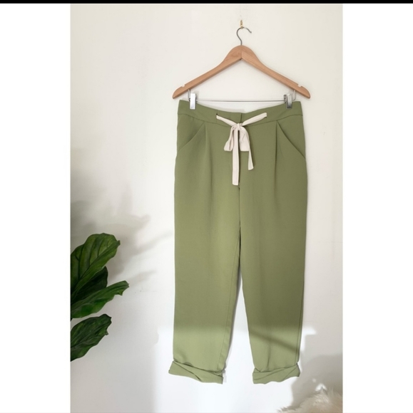 Wilfred Allant Pant Size 4 Mossy Green - Picture 1 of 8